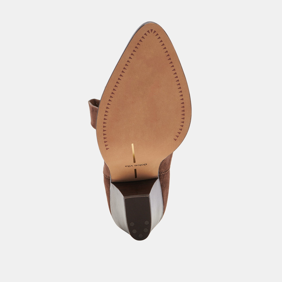 JESSEY BOOTS DK BROWN SUEDE | Dolce Vita