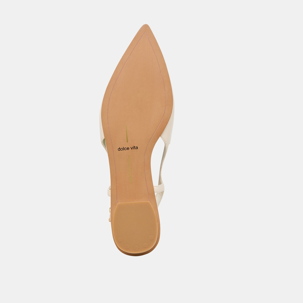 Owana Off White Leather Flats | Dolce Vita