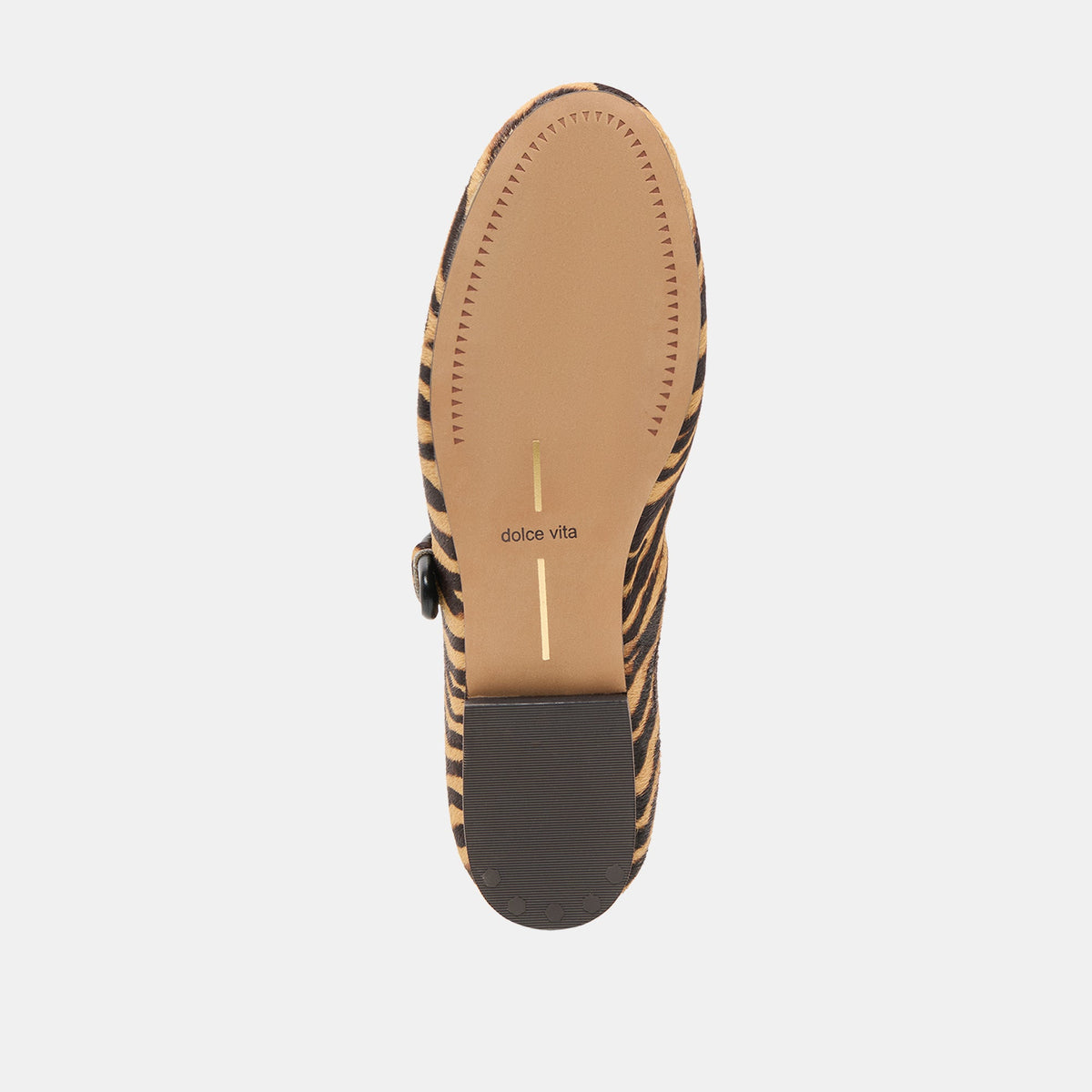 Roslyn Tiger Calf Hair Ballet Flats | Dolce Vita