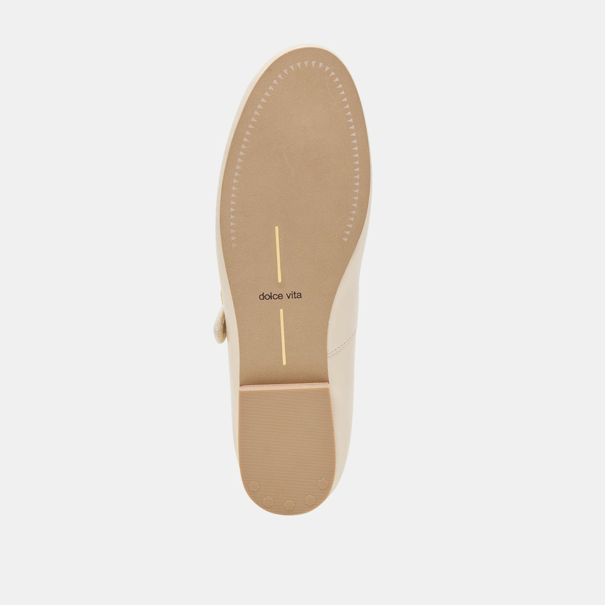Relan Off White Leather Ballet Flats | Dolce Vita