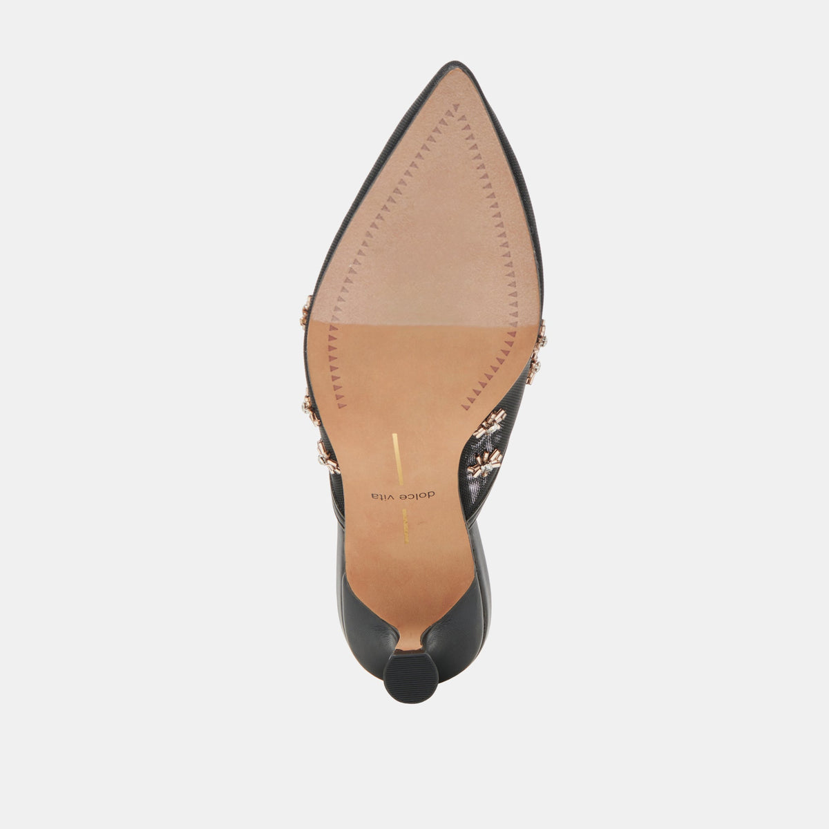 CLARA HEELS BLACK MESH | Dolce Vita
