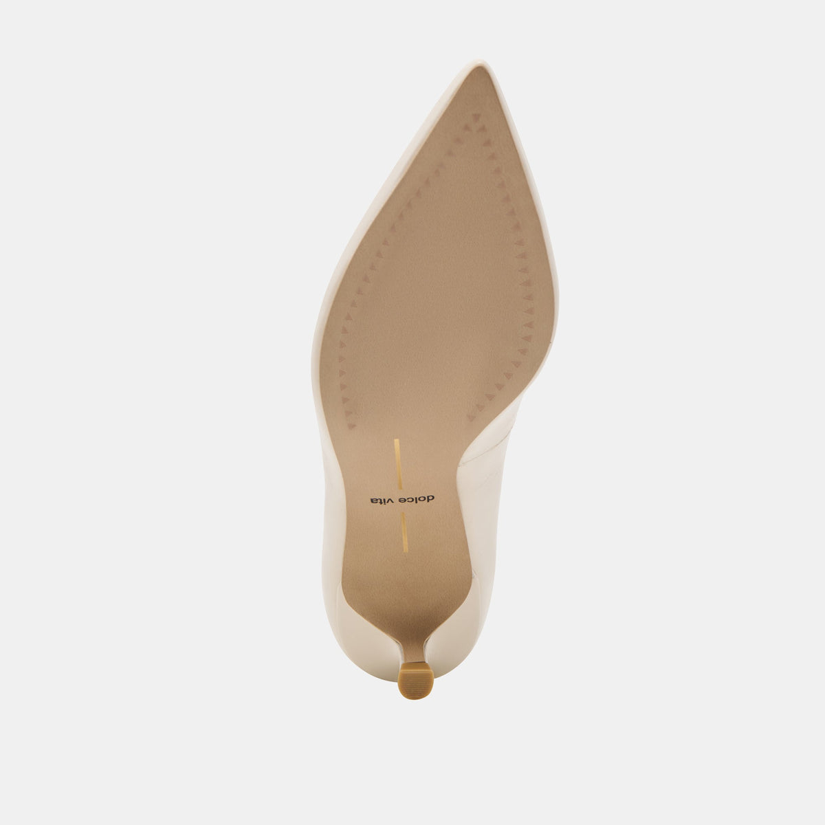 ALWYN HEELS BONE CRINKLE PATENT | Dolce Vita