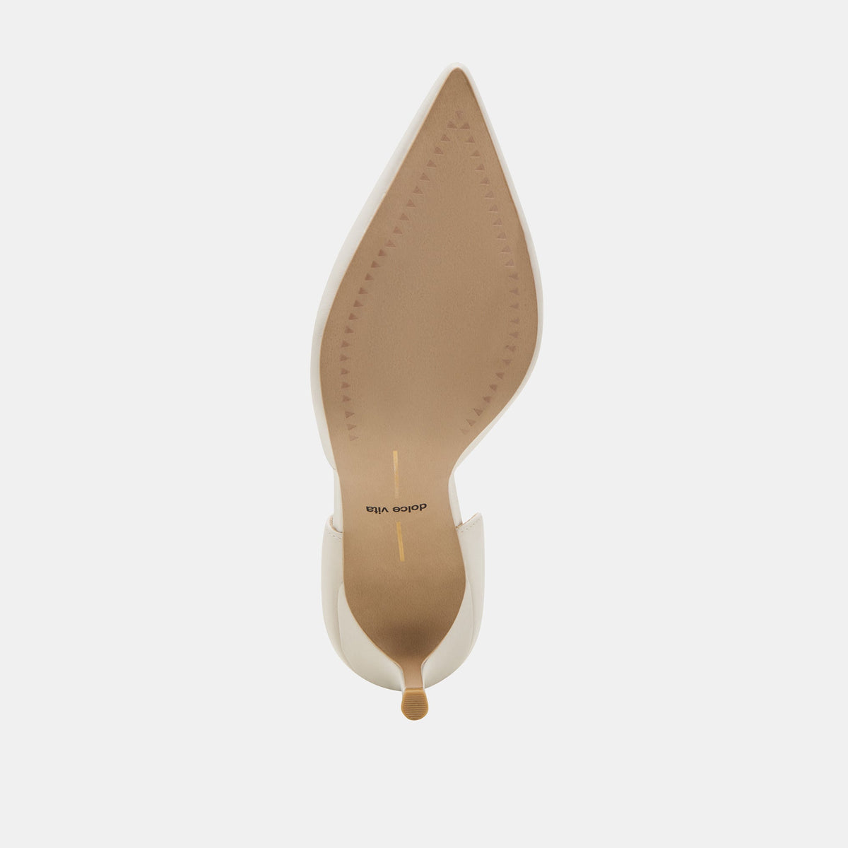 ELOY HEELS WHITE LEATHER | Dolce Vita