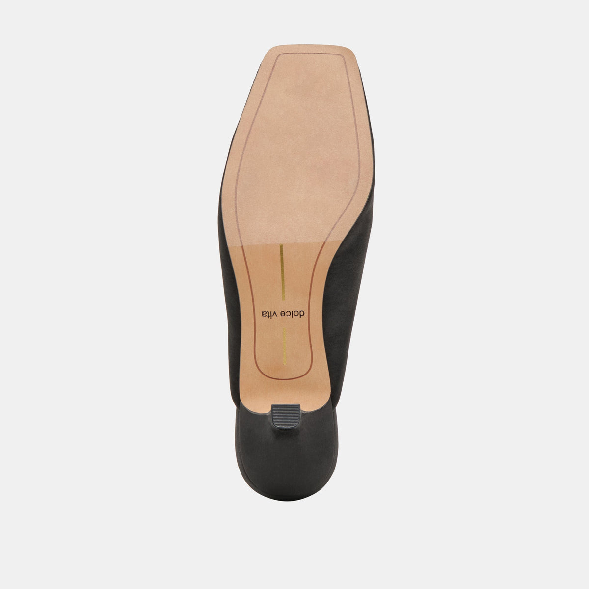 UMARA HEELS ONYX SATIN | Dolce Vita