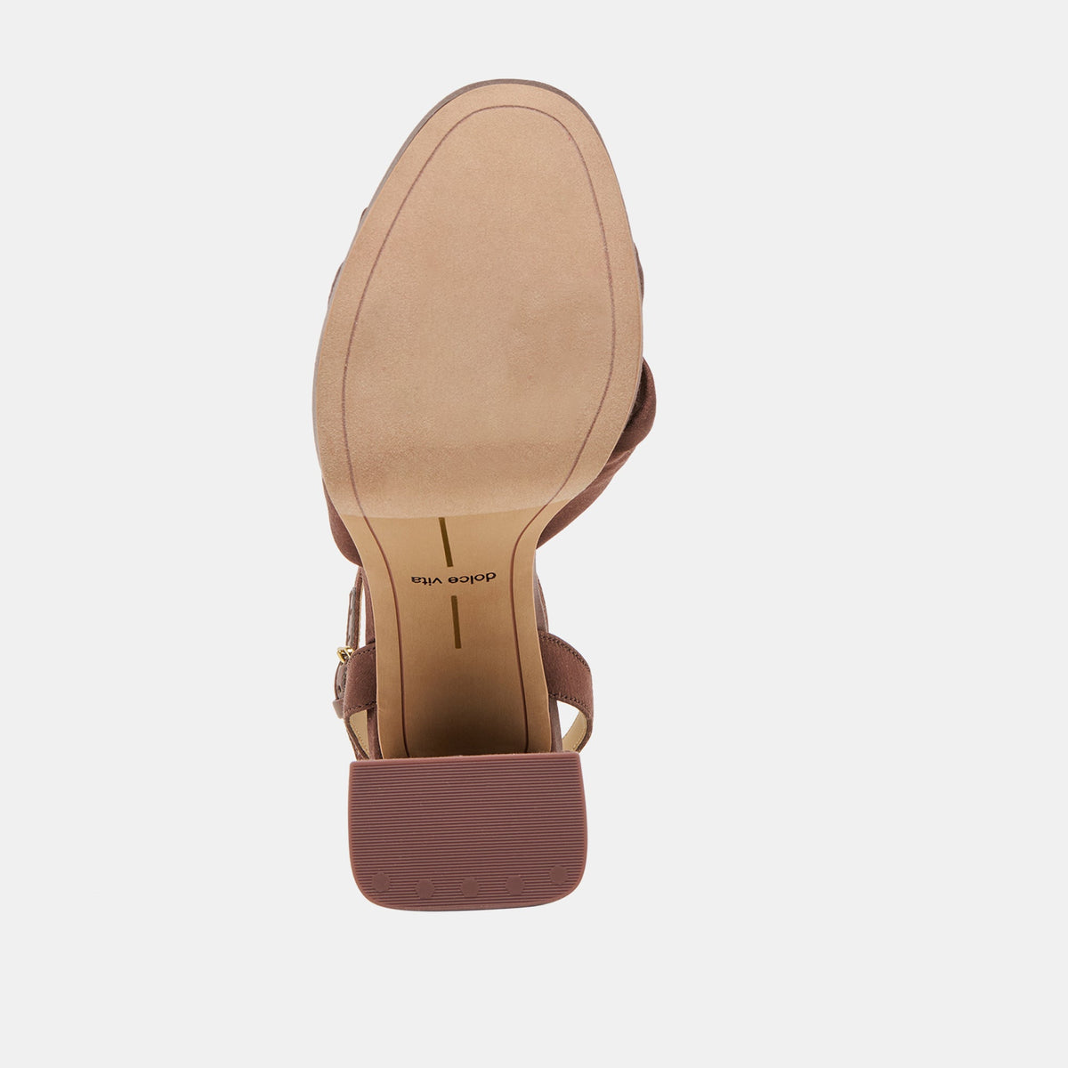 PARLO HEELS MID BROWN SATIN | Dolce Vita