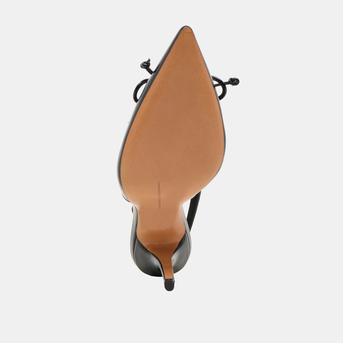 GEENA HEELS BLACK LEATHER | Dolce Vita