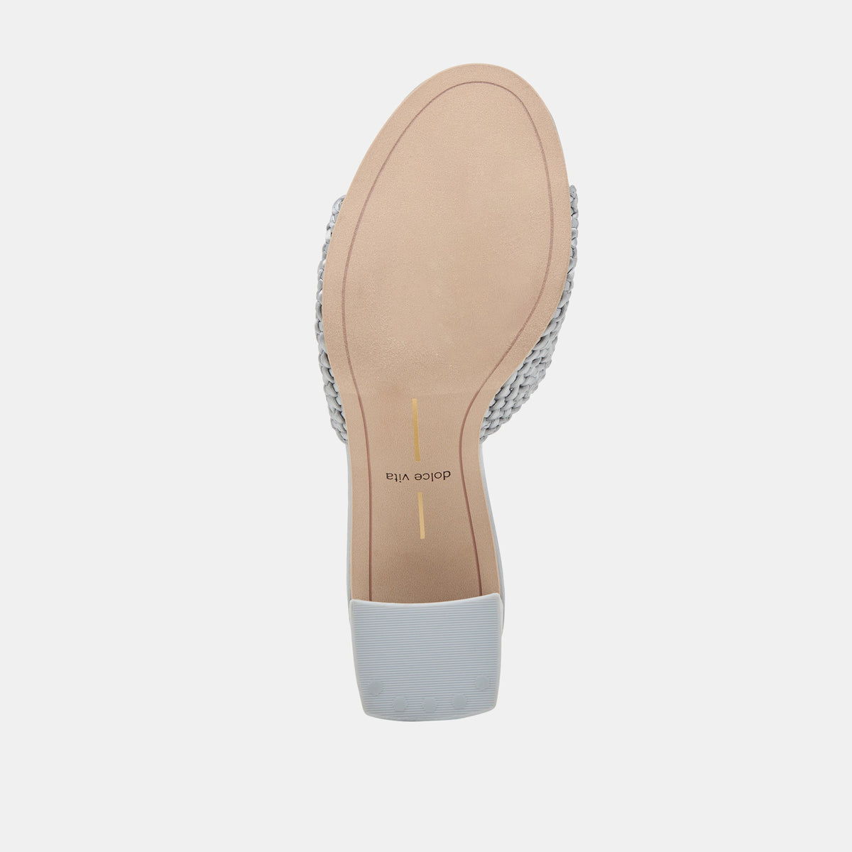 MARGOE HEELS LIGHT BLUE WOVEN SATIN | Dolce Vita