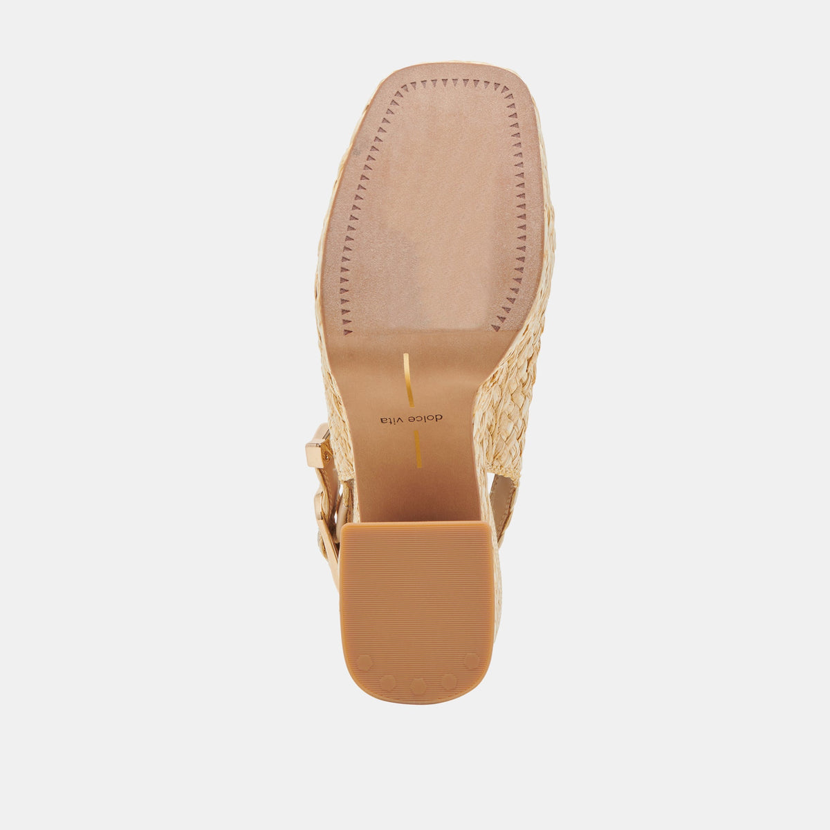 FLORES HEELS NATURAL RAFFIA | Dolce Vita