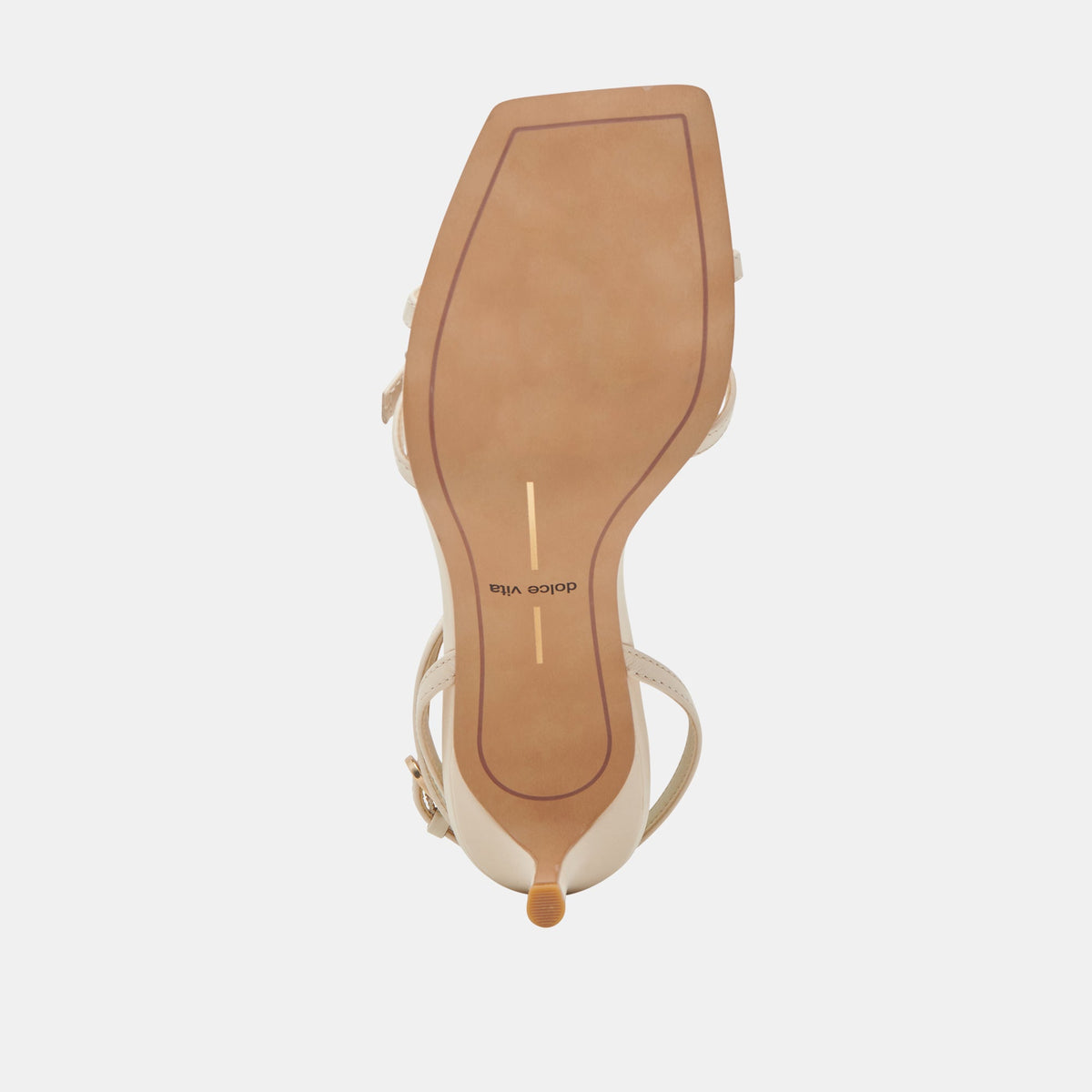 BAMBY HEELS BONE LEATHER | Dolce Vita