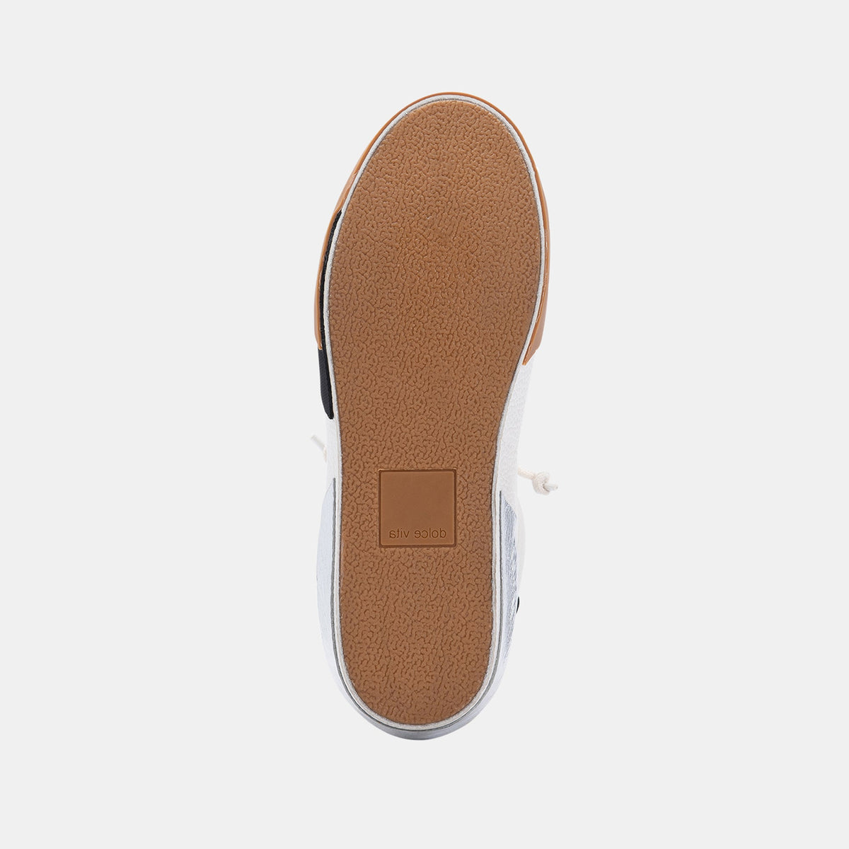 Zina Wide Sneakers White Black Leather | Dolce Vita
