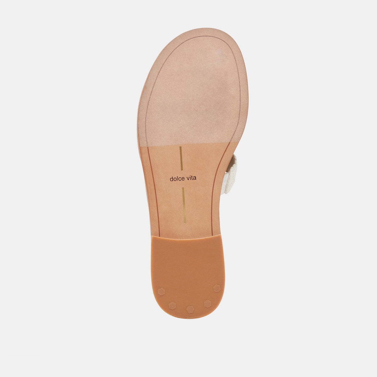EMON WIDE SANDALS WHITE RAFFIA | Dolce Vita