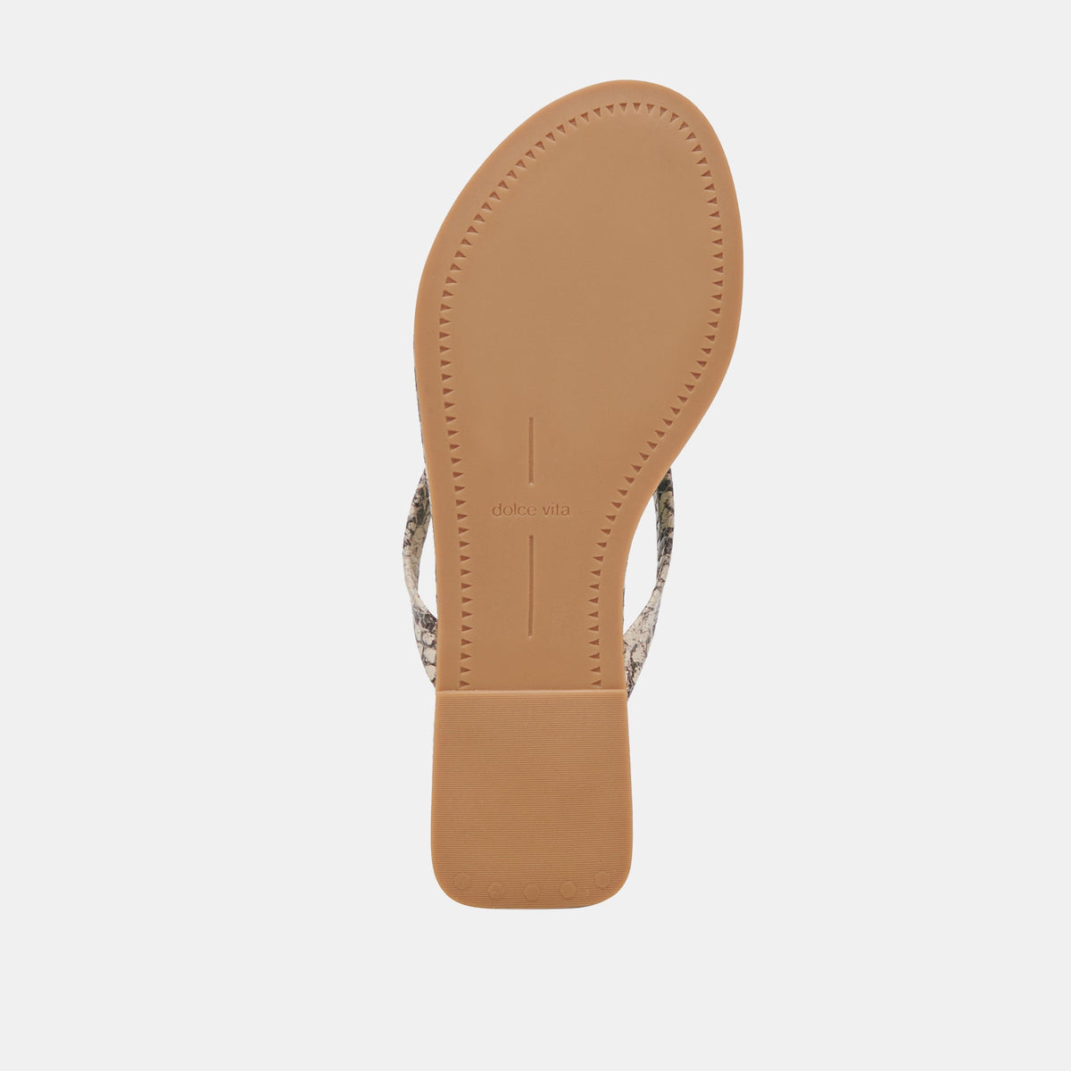 LAYNEY SANDALS BLACK WHITE EMBOSSED SNAKE | Dolce Vita