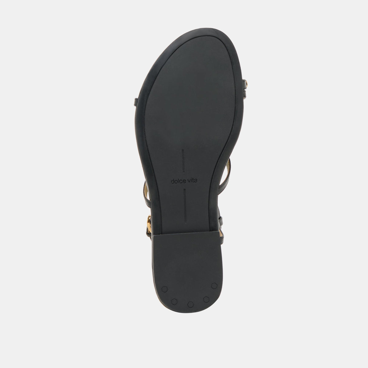 KESHA SANDALS BLACK LEATHER | Dolce Vita