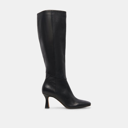 Gyra Black Leather Boots | Dolce Vita