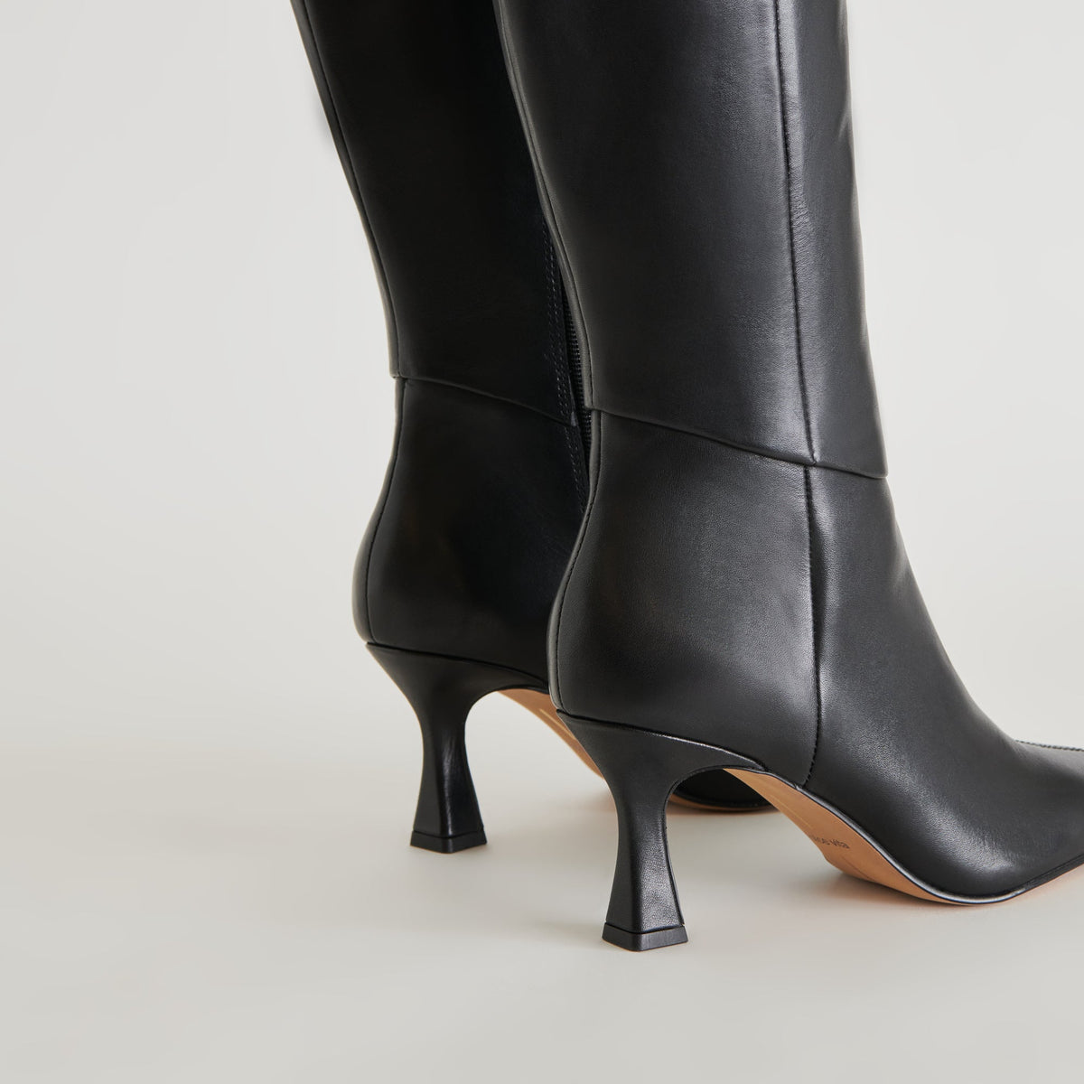 Gyra Black Leather Boots | Dolce Vita