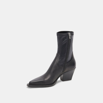 Rutger Boots Black Leather | Dolce Vita