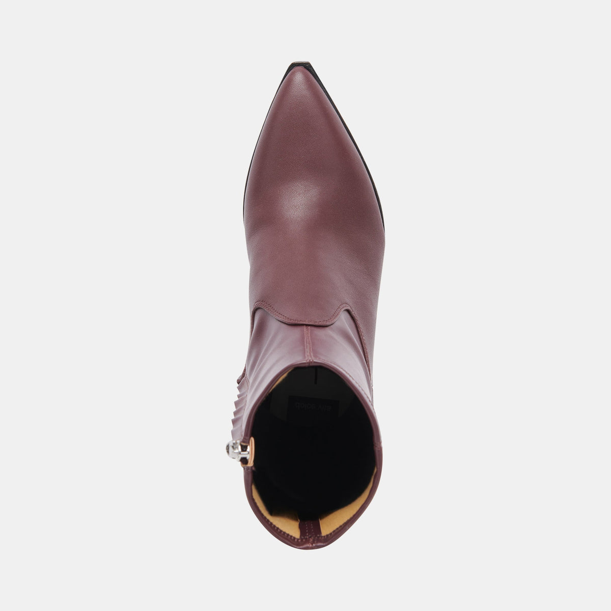 Arya Wine Leather Boots | Dolce Vita