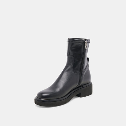 Simaya H2O Waterproof Black Leather Boots | Dolce Vita