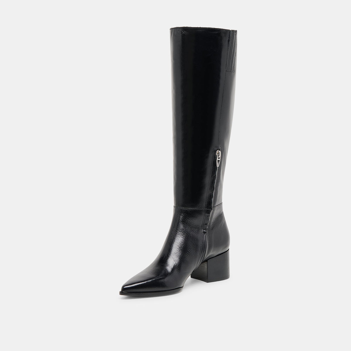 Kirson Black Leather Boots | Dolce Vita