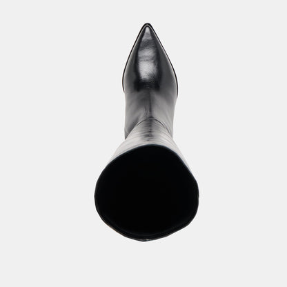 Kirson Black Leather Boots | Dolce Vita