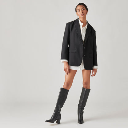 Fynn Boots Onyx Leather | Dolce Vita