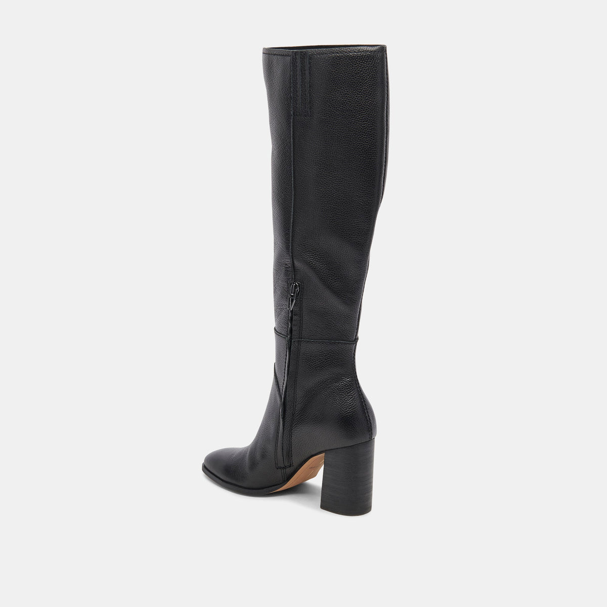 Fynn Boots Onyx Leather | Dolce Vita