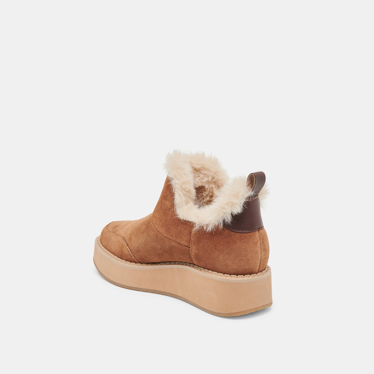 ARDY PLUSH H2O BOOTIES PECAN SUEDE | Dolce Vita