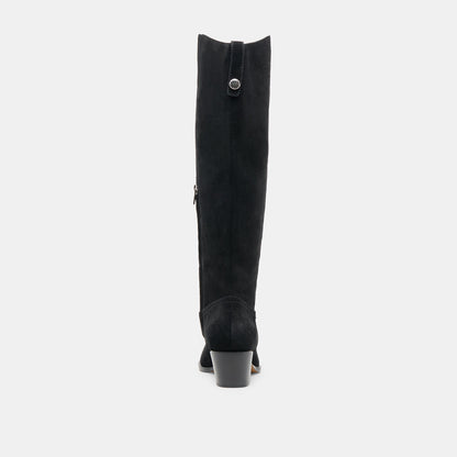 Virona H2O Waterproof Onyx Suede Boots | Dolce Vita