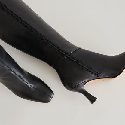 Gyra Extra Wide Calf Black Boots | Dolce Vita