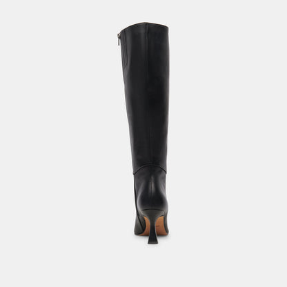 Gyra Extra Wide Calf Black Boots | Dolce Vita