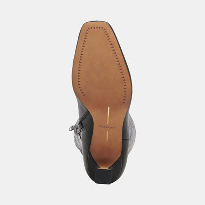 Gyra Extra Wide Calf Black Boots | Dolce Vita