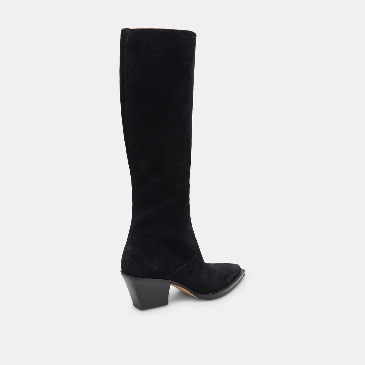 Raj Extra Wide Calf Onyx Suede Boots | Dolce Vita
