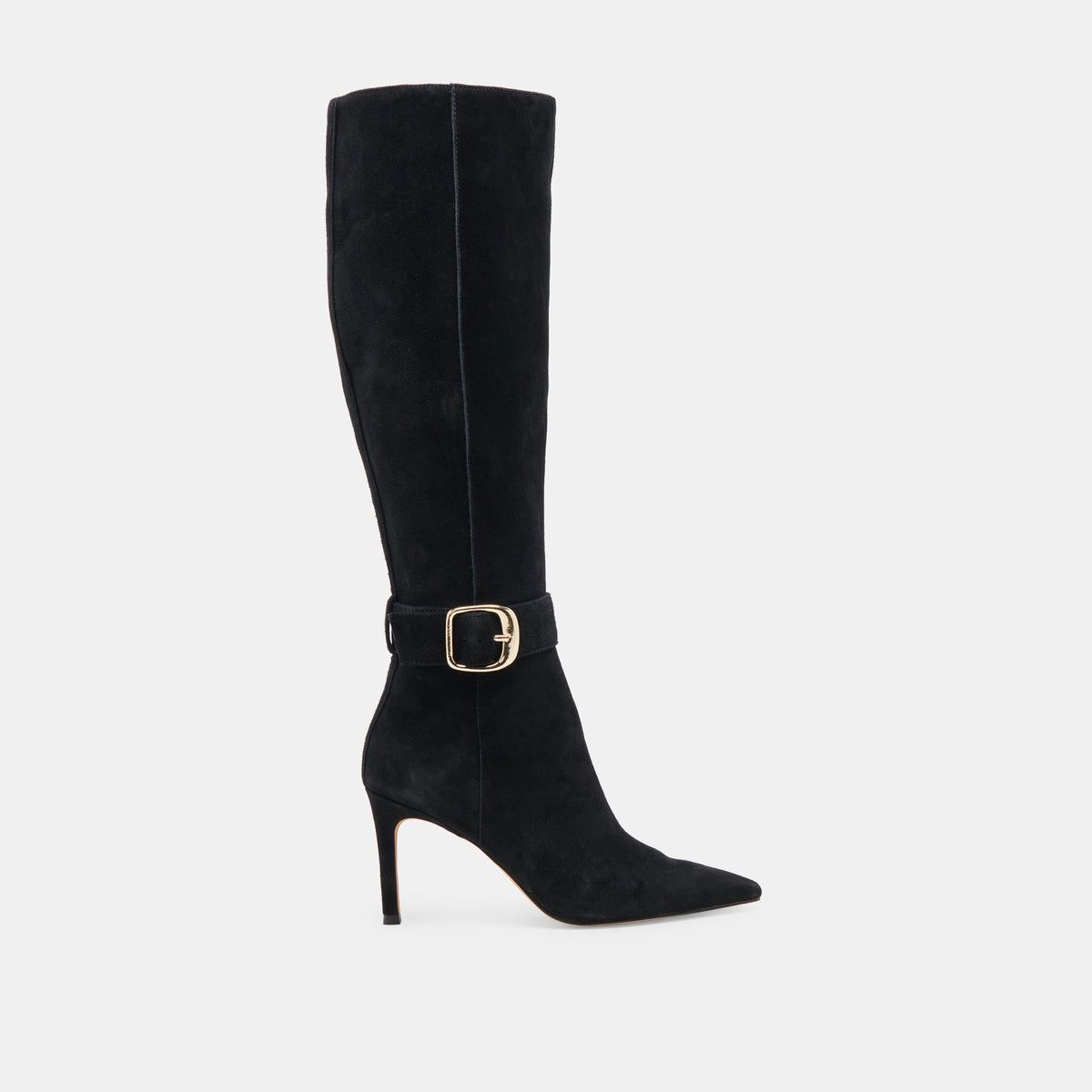 KINZY BOOTS ONYX SUEDE | Dolce Vita