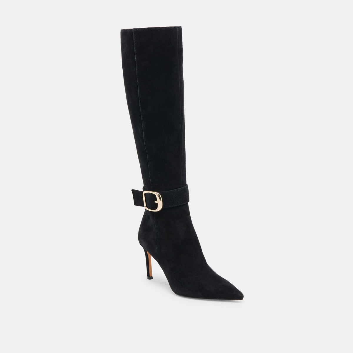 KINZY BOOTS ONYX SUEDE | Dolce Vita