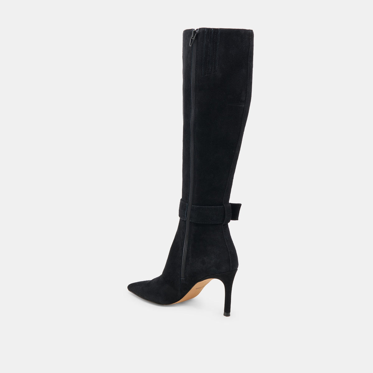 KINZY BOOTS ONYX SUEDE | Dolce Vita
