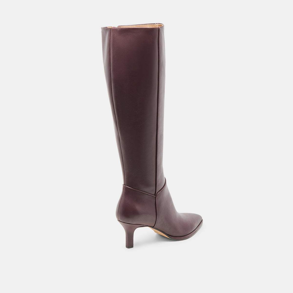 Aldy Mulberry Leather Boots | Dolce Vita