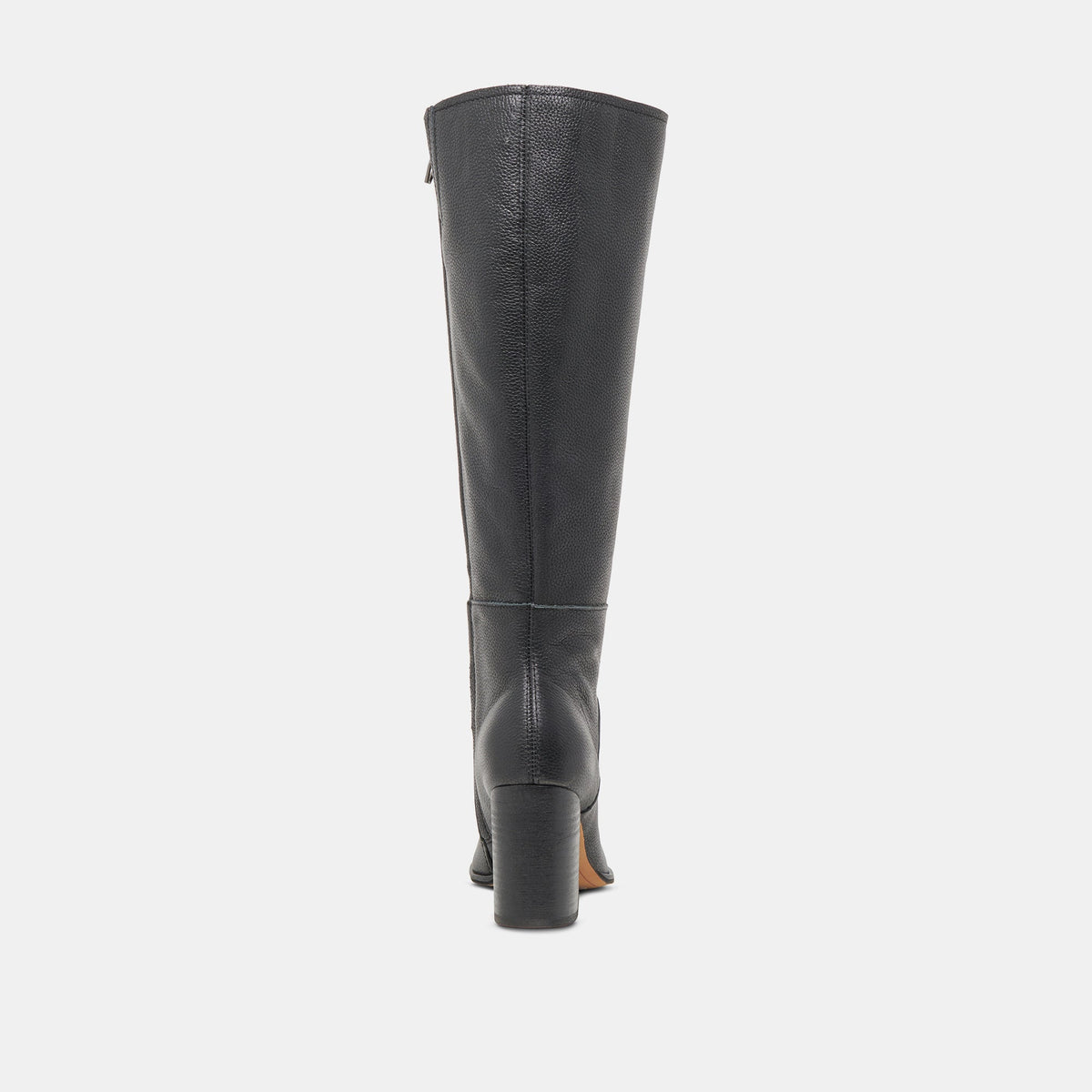 FYNN Wide Calf Boots Onyx Leather | Dolce Vita