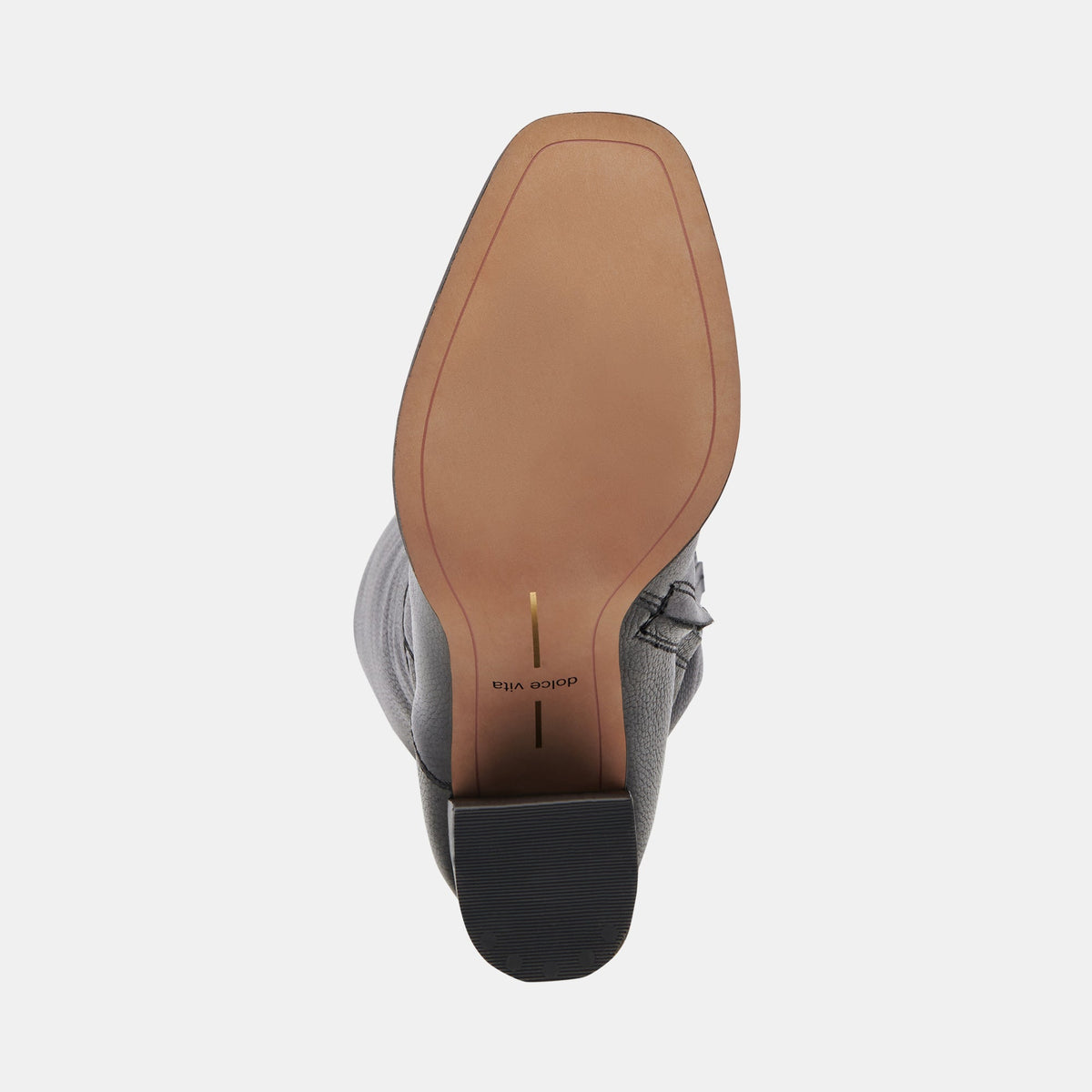 FYNN Wide Calf Boots Onyx Leather | Dolce Vita