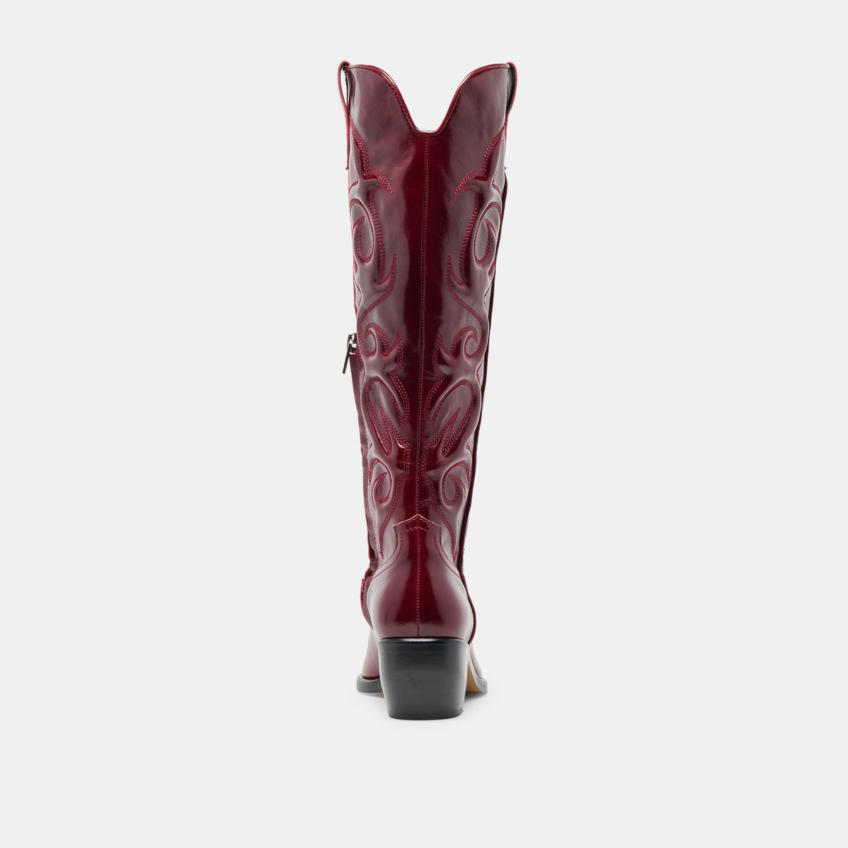 Mirla Oxblood Leather Boots | Dolce Vita