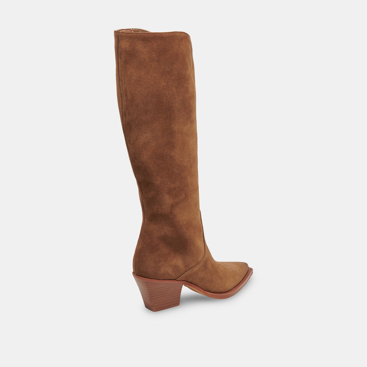 Raj Extra Wide Calf Brown Suede Boots | Dolce Vita