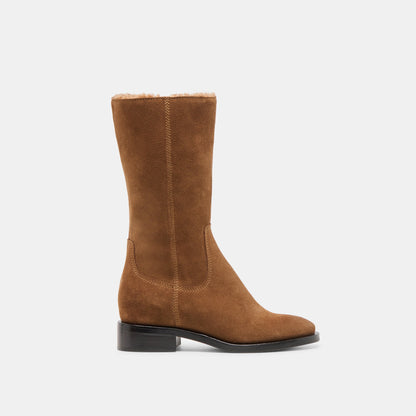 Kedra H2O Chestnut Suede Boots | Dolce Vita