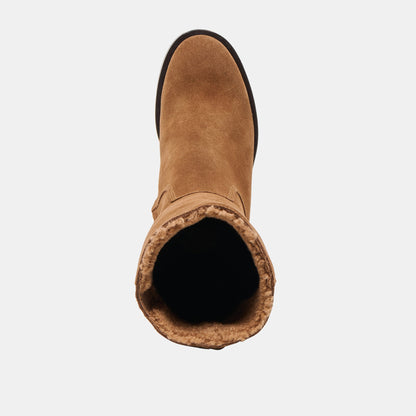 Kedra H2O Chestnut Suede Boots | Dolce Vita