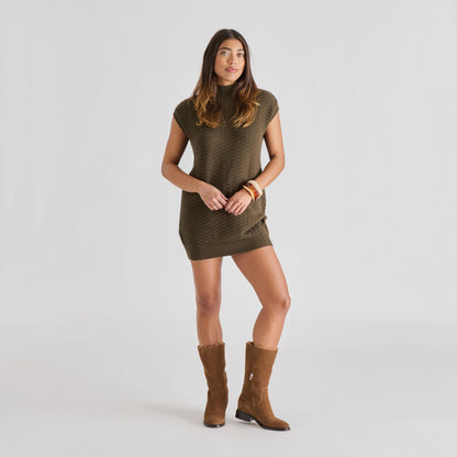 Kedra H2O Chestnut Suede Boots | Dolce Vita