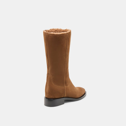 Kedra H2O Chestnut Suede Boots | Dolce Vita