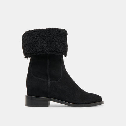Kedra H2O Onyx Suede Boots | Dolce Vita
