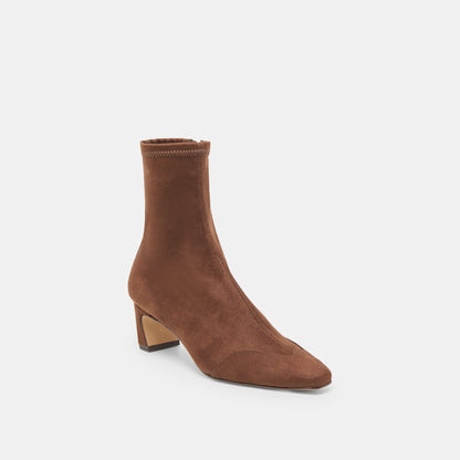 Anika Dk Brown Stella Suede Boots | Dolce Vita