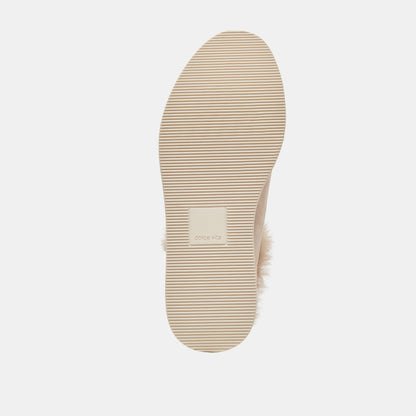 ARDY PLUSH H2O BOOTIES TAUPE SUEDE | Dolce Vita