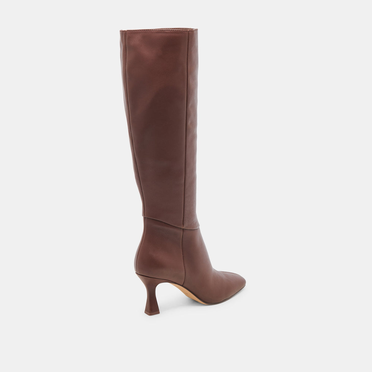 GYRA WIDE CALF BOOTS CHOCOLATE LEATHER | Dolce Vita