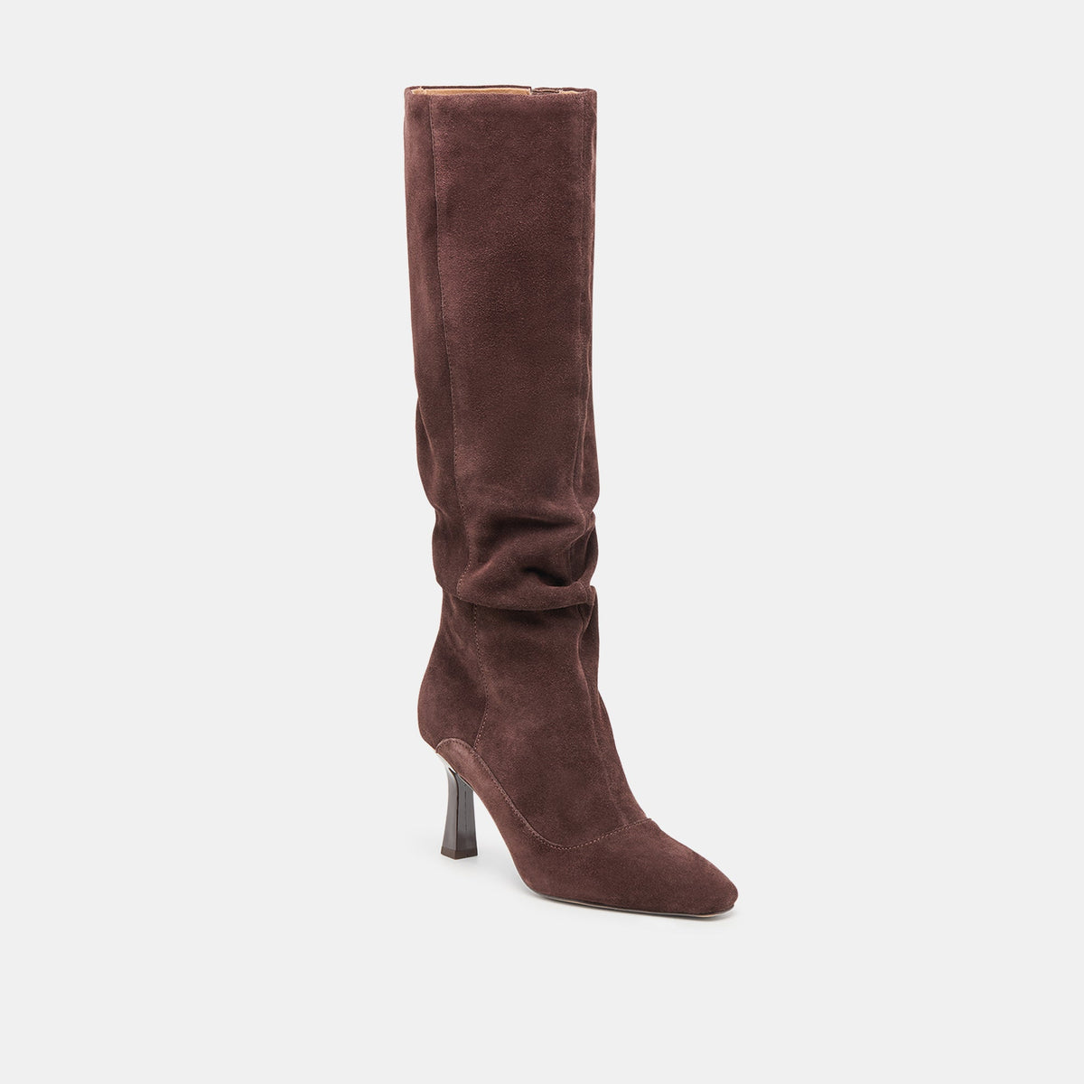 Lousa Mahogany Suede Boots | Dolce Vita