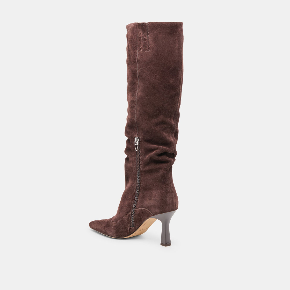 Lousa Mahogany Suede Boots | Dolce Vita